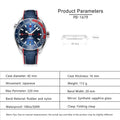 PAGANI DESIGN Classic Luxury Men Mechanical Wristwatch Sapphire Glass Clock Top Brand Stainless Steel Waterproof Watch Men Gift