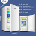 ZMLFreezer Vertical Full Freezer Side Open Door Freezer Small Drawer Air Cooled Frost Free