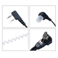 10 PCS Covert Air Acoustic Tube Mic Microphone Earphone Earbud Headset Earpiece Headphone For Baofeng 888S UV-5R Walkie Talkie