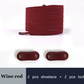 1 Pair No Tie Shoe Laces Elastic Laces for Sneakers Flat Shoelaces Without Ties Shoelace with Lock for Kids Adult Shoestrings
