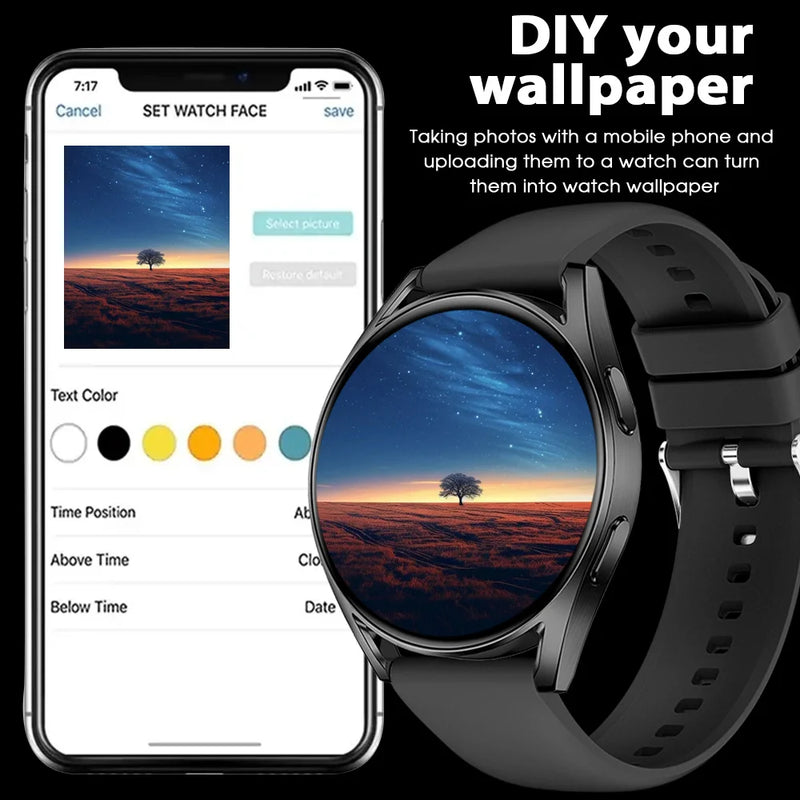 ERUN Smartwatch, Men's Watch, Sports Watch, Women's Watch, Wireless Calling/receiving Calls, Multiple Sports Modes