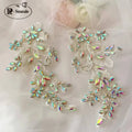 Handsewn Rhinestone Flower for Wedding Dress, Coats - View 23 | SAMAG