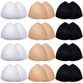 Triangle Sponge Push Up Bra Pads Set for Women Invisible Insert Swimsuit Bikini Breast Enhancers Chest Cup Pads Accessories