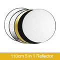 Selens 5 in 1 Collapsible Reflector Board Oval Portable Light Diffuser With Bag for Photo Studio Live Photography Kits 반사판