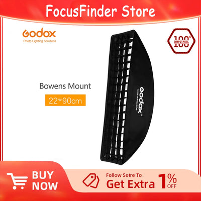 Godox Softbox 22x90cm 9'x 35' Honeycomb Grid Portable | SAMAG
