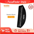 Godox Softbox 22x90cm 9'x 35' Honeycomb Grid Portable Rectangular Softbox Soft Box with Bowens Mount for Studio Flash