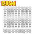 1-120 Set Stainless Steel Angle Code Trapeziform Angle Brackets 90 Degrees Right Angle Fixed for Various Places of Furniture