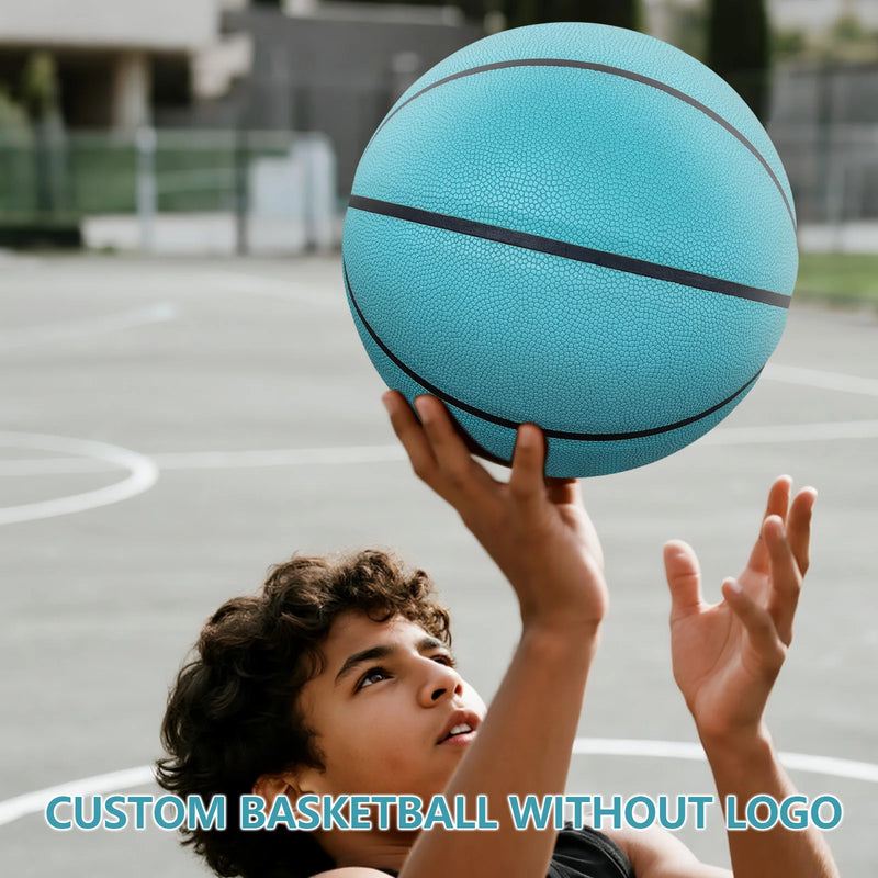 Wear - resistant No Logos Game Training Basketball Official - View 5 | SAMAG