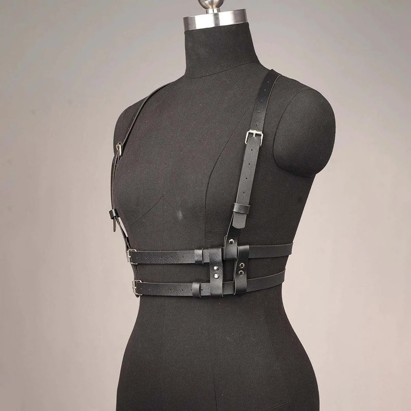 Women Punk Fashion Belt Street Style Shaping Waistband Suspenders for Women  Body Harness Corset Belt Gothic Clothing Accessory