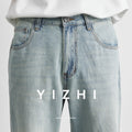 Lyocell Straight Jeans Summer Thin Retro Loose Casual | SAMAG