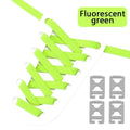 Elastic Shoelaces Without Ties Flat Shoe Laces for Sneakers Metal Buckle Lock Lazy Shoelace Mesh Precision Weaving Shoestrings