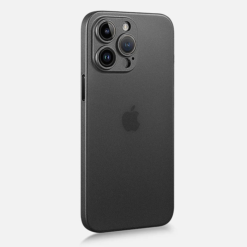 0.3mm Ultra Thin Matte Hard Case For iPhone 15 14 Plus 13 12 Mini 11 Pro Max SE 2 3 Transparent PP Soft Shell Slim Back Cover