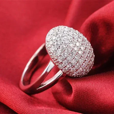 ARRIVAL silver color designer Rings Two Gifts 88 CZ | SAMAG