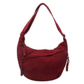 Leisure Crossbody Hobo Bag with Large Capacity Versatile and Niche Design Nylon Shoulder Bag Student Class Mailman Bag