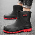 Anti-Slip Rain Boots for Men, New Short-Tube Waterproof Fishing Rain Boots, Water Shoes