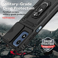 Armor Shockproof Case For Motorola G67 G77 G06 Power G56 G86 G05 G15 G35 G55 G75 5G G85 G04S E15 Cover Ring Holder Coque