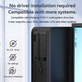 900Mbps USB WiFi6 Bluetooth 5.4 Adapter 5dBi Antenna Network Card 2in1 Dongle 2.4G&5GHz Wlan Signal - Visuel 6 | SAMAG