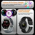 2026 New Men GPS Track Smart Watch 1.85 Inch Ultra HD AMOLED Screen 710 Mah Battery Bluetooth Call Smartwatch For Android IOS