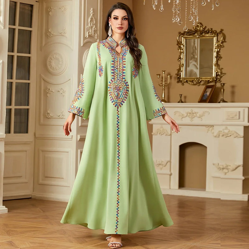 Abayas For Women Dubai African Muslim Fashion Dress | SAMAG