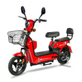 New Electric Bicycles Lead-acid Lithium Battery 48V 12A  20A Urban Electric Scooter 14" Two-wheeled Battery Car Adult Mobility