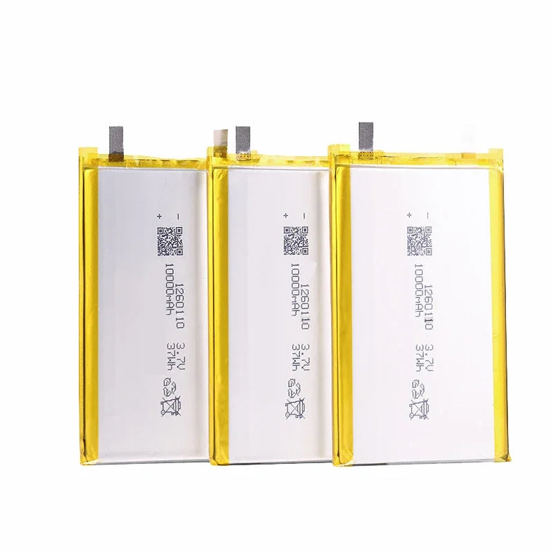 High Quality 3.7V 10000mAh 1260110 Polymer Lithium Ion Li-ion Rechargeable Battery for TOY POWER BANK GPS Table E-book Batteries