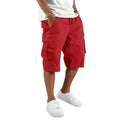 Summer Men Loose Straight Pants Casual Multi-Pocket | SAMAG