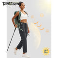 TACVASEN Women's Quick Dry Adjustable Ankle Hiking Pants - View 3 | SAMAG