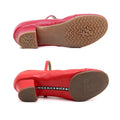 Dance Shoes Women Low-heeled Square Dancing Shoes Latin Salsa Dance Shoe Soft Sole Outdoor Dance Sneakers Spring Size 34-42