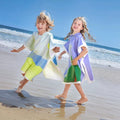 1Pc Children's Bath Towel, Soft and Skin-Friendly Children's Bathrobe, Colorful Cartoon Children's Hooded Bath Towel, Lightweight and Absorbent - Portable - Foldable Cartoon Multifunctional Children's Beach Towel, Essential f