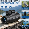 Maifeng HD Monocular Telescope 10x42 12x42 Compact Binoculars for Bird Watching Hiking Camping Outdoor Activities BAK4