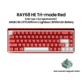 Akko RAY68 HE Mechanical Keyboard 65% Magnetic Switch Rapid Trigger 0.01mm 8K RGB with Lightbox Custom ESports Gaming Keybaord