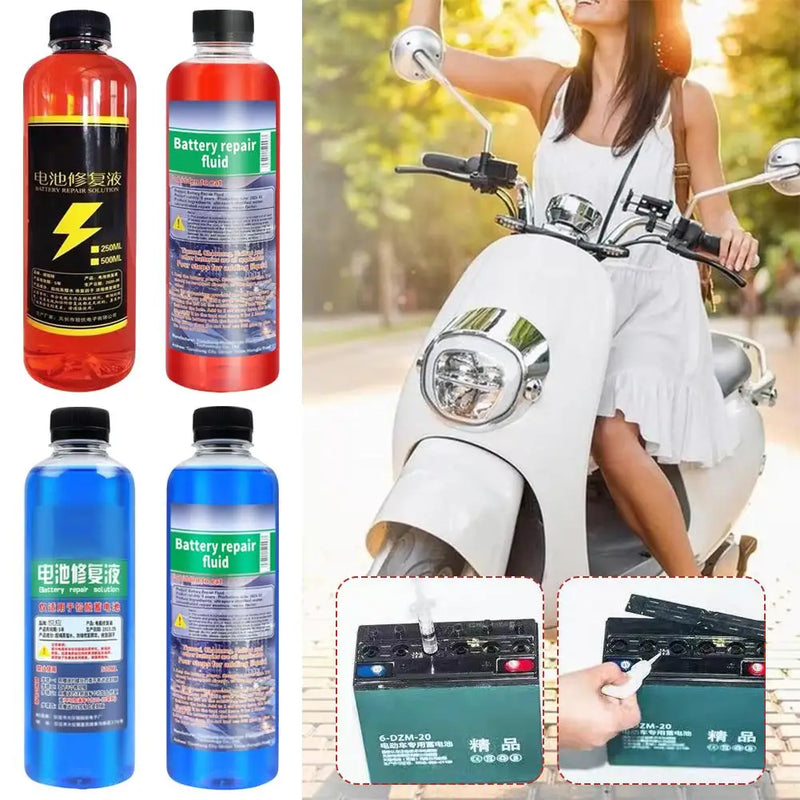 Electric Vehicle Battery Repair Fluid Activate Electric Car Battery Activity Increased Battery Life Reduce Electrocar Power Loss