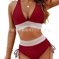 Women's Sleeveless High Waist Halter Neck Bikini | SAMAG