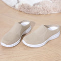 Women's Summer Shoes Plus Size Casual Single Ladies Shoes Soft Sole Cover Half Slippers Sale Shoes with Free Shipping
