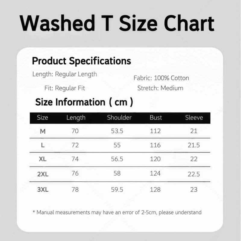 Japanese Anime Berserk Retro Washed T-shirt Men and Women New Summer Harajuku Clothing Casual Round Neck Short Sleeved Top