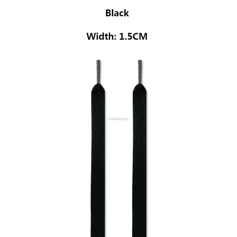 New Flat Shoelaces for Sneakers AF1 Shoe laces Width 1.5cm/2cm/3cm Shoelace luxury brand Laces Shoes 120/140/160cm Strings
