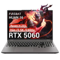 FIREBAT Huan 16 Pro AMD Ryzen 7 H 255 RTX 5060 DDR5 16GB RAM 512GB SSD WiFi6 BT5.3 16inch 2.5K 240Hz Screen gaming laptop