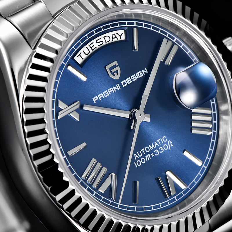 2026 New DD36 Men's Watches PAGANI DESIGN Luxury Automatic Mechanical Watch Men AR Sapphire Glass Business Blue Wristwatch Men ST16 Movt Clock Local Delivery
