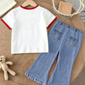 Children's Summer Casual Outfit: Girls' Cute Cherry | SAMAG
