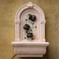 Balcony Landscape Decoration Wall Hanging Flowing Water Wall Hanging Fountain Courtyard Creative Pastoral