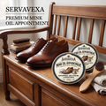 Premium Mink Oil Leather Conditioner & Waterproof Shoe Polish Kit with Brush | Deep Nourishing Care for Boots and Bags