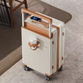 2025 New Wide-Rod Shockproof Braking Large Capacity Travel Suitcase 20" Checked Luggage Locking Bag