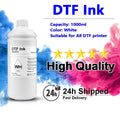 White DTF Ink 1000ml for Film Direct Transfer for Epson | SAMAG