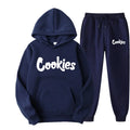 Men and women of the same fashion trend hoodie casual two - piece suit jacket pants brand printing logo size - View 7 | SAMAG