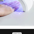 Gel Nail Polish Set for Beginner 6 PCS 8ML Glitter Art Gel Varnish with Base Coat Top Coat and UV Lamp for Manicure Salon Tools