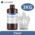 ANYCUBIC Standard Water wash resin/Tough Plant UV Resin For LCD 3D Printer 405nm Liquid Photopolymer Sensitive Resin 3D Printing