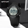 SANDA Digital Sport Watch for Men Military Electronic Waterproof Student LED Wristwatches Alarm Clock | SAMAG