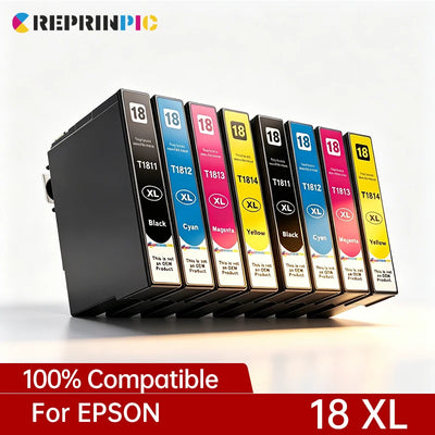 T1811 XL Ink Cartridges For EPSON T 18XL 1811 T1814 | SAMAG