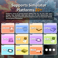 GAMINJA ANS13 Retro Handheld Video Game Console 4.0 Inch IPS Screen Portable Pocket Gaming System with 15000+ Built-In Games