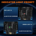 Mini Flashlight 9 LED Strong Light Lantern Long Range Rechargeable Pocket Lamp Outdoor Portable Camping Hiking Light